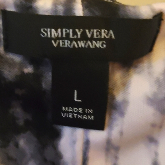 Simply Vera Wang Flowy Asymmetrical Sleeveless Dress - Picture 4 of 5